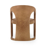 Archie Leather Accent Chair