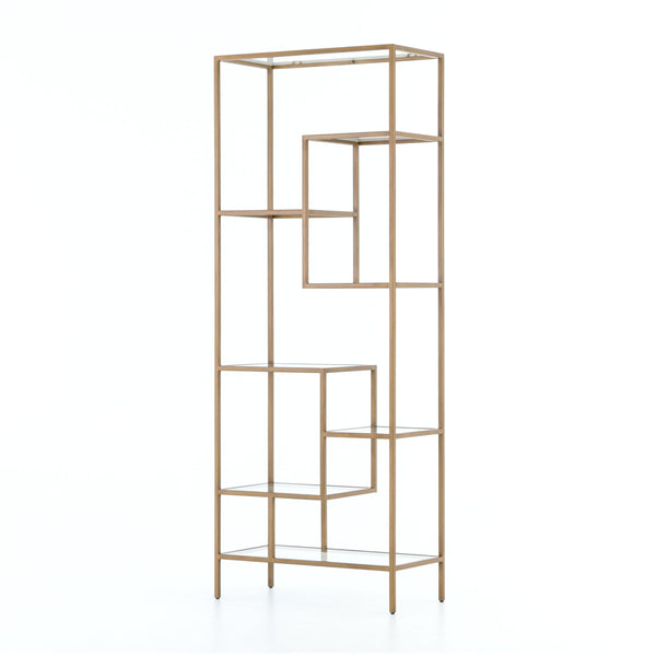 Helena Brass Bookcase