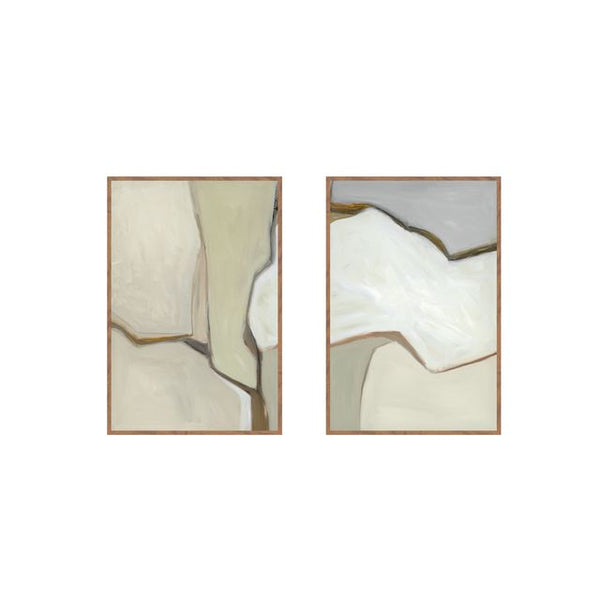 Dried Art Set of 2 40 x 60"