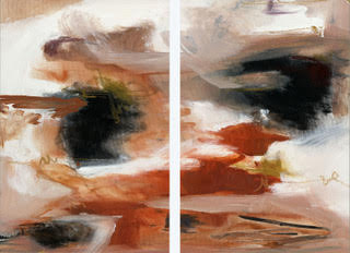 Barrage Art Two 48 x 72"