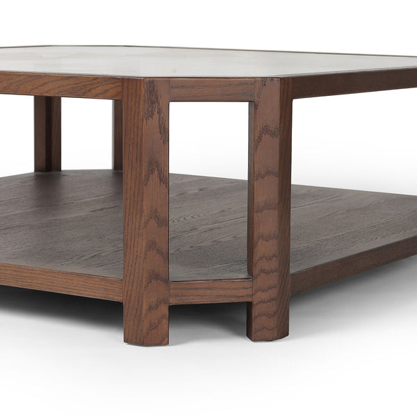 Jenzen Coffee Table- Tempered Glass