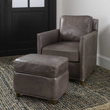 Roosevelt Ottoman- Smoke