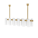 Odyssey Linear Chandelier- Burnished Brass