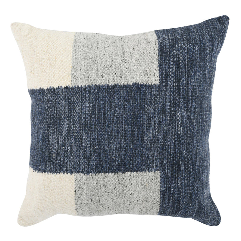 Kass Blue/Grey Large Pillow
